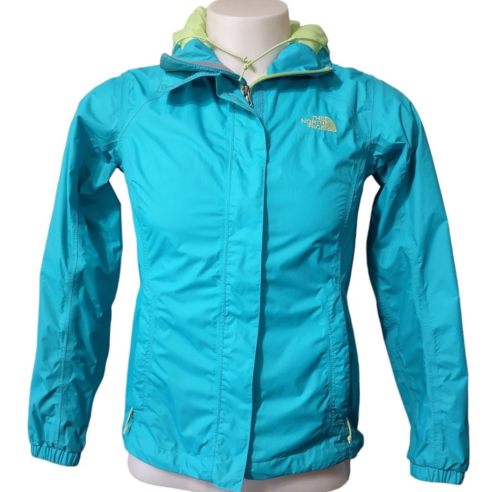 The North Face Women's XS Hooded Jacket/Windbreaker Mesh Lined Drawstring Waist